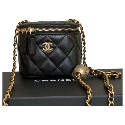 chanel classic small pouch|chanel small bag with chain.